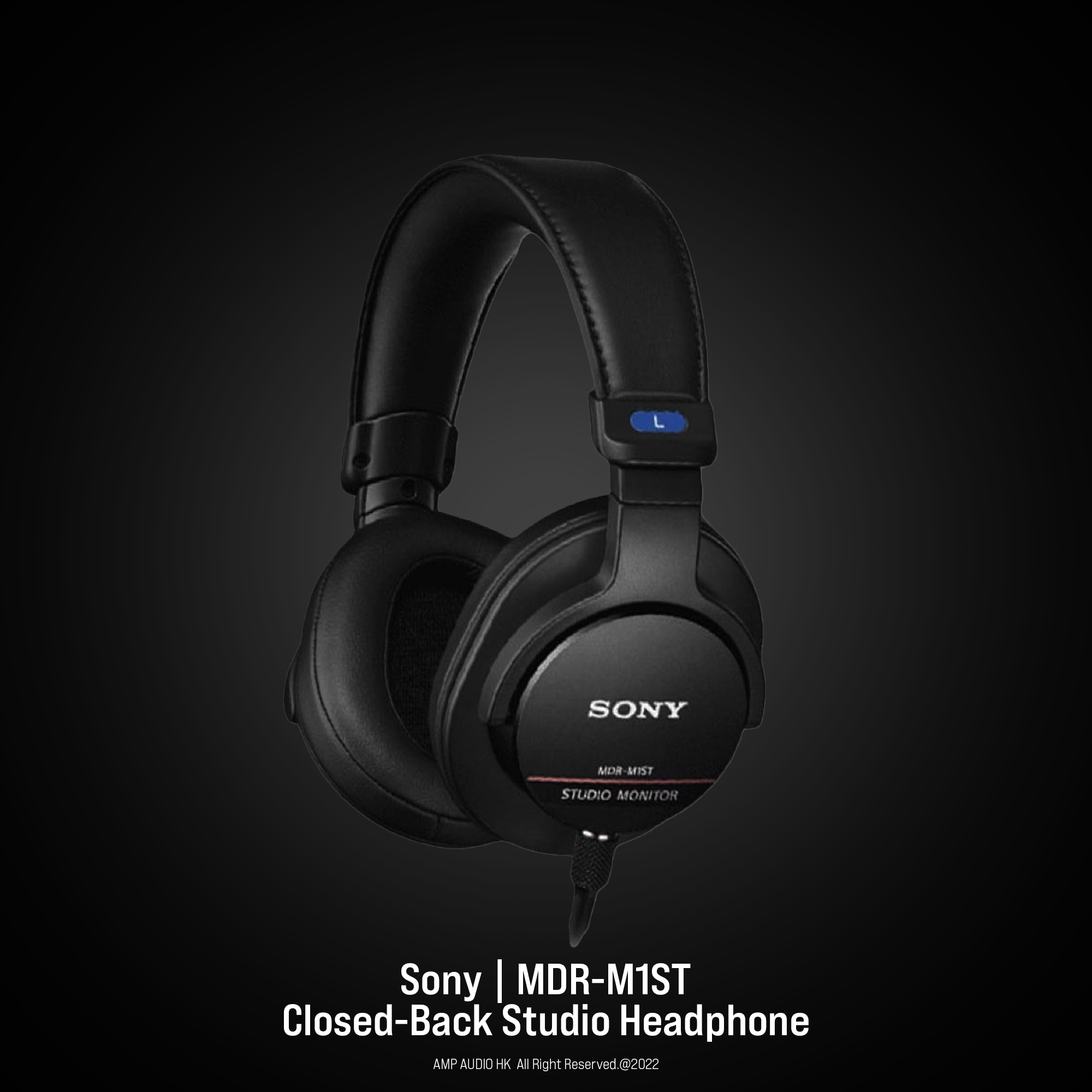 Sony | Closed-Back Studio Headphone | MDR-M1ST | AMP Audio HK