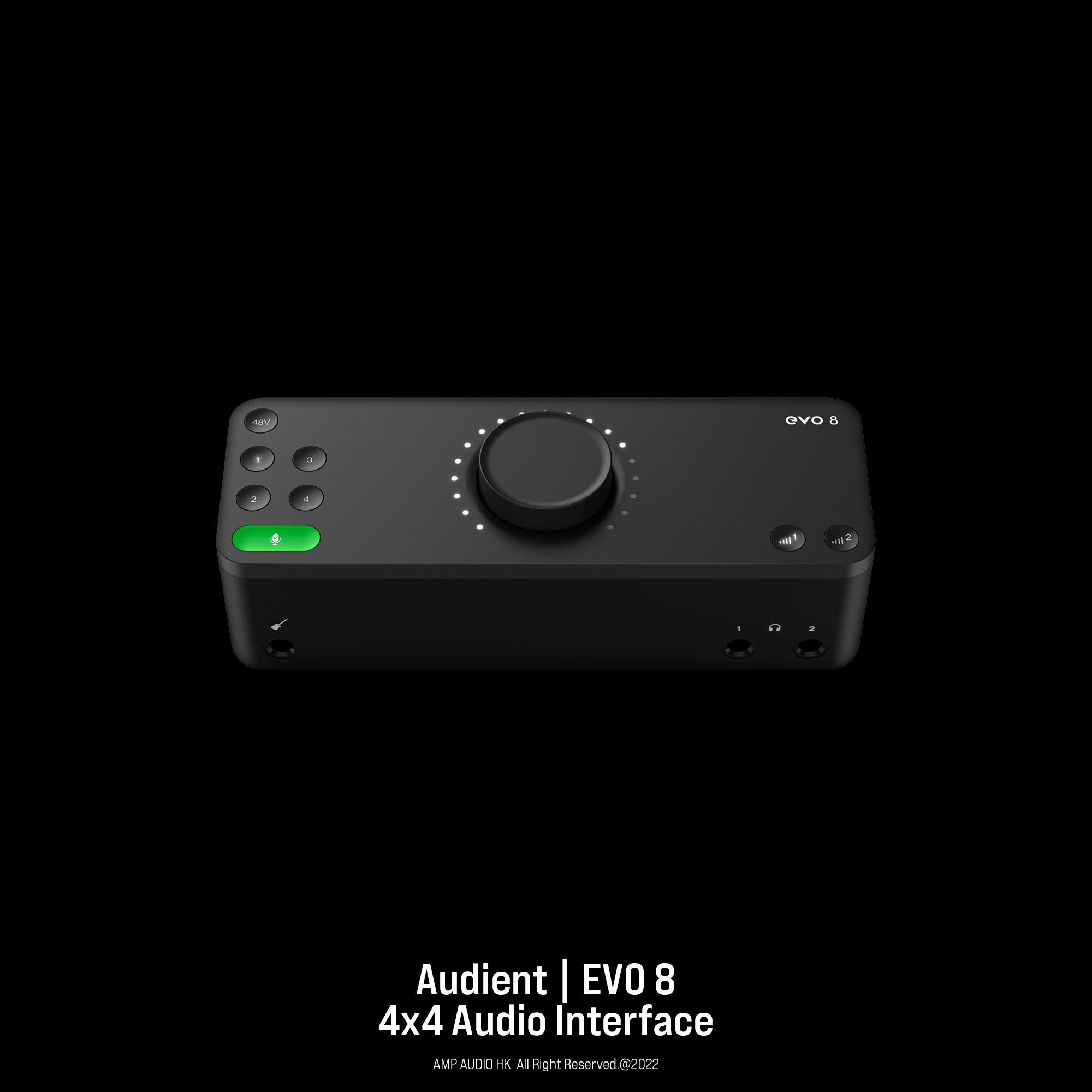 Audient | 4x4 Audio Interface | EVO 8 | AMP Audio HK – AMP AUDIO