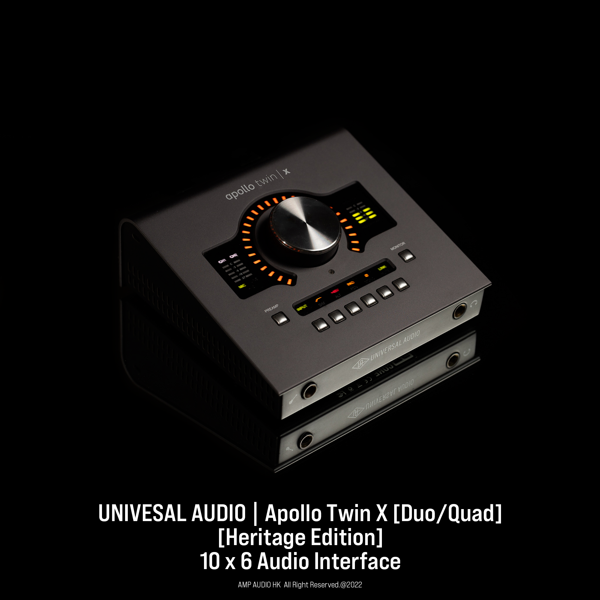 Universal Audio Apollo Twin X Heritage Edition AMP Audio HK – AMP  AUDIO