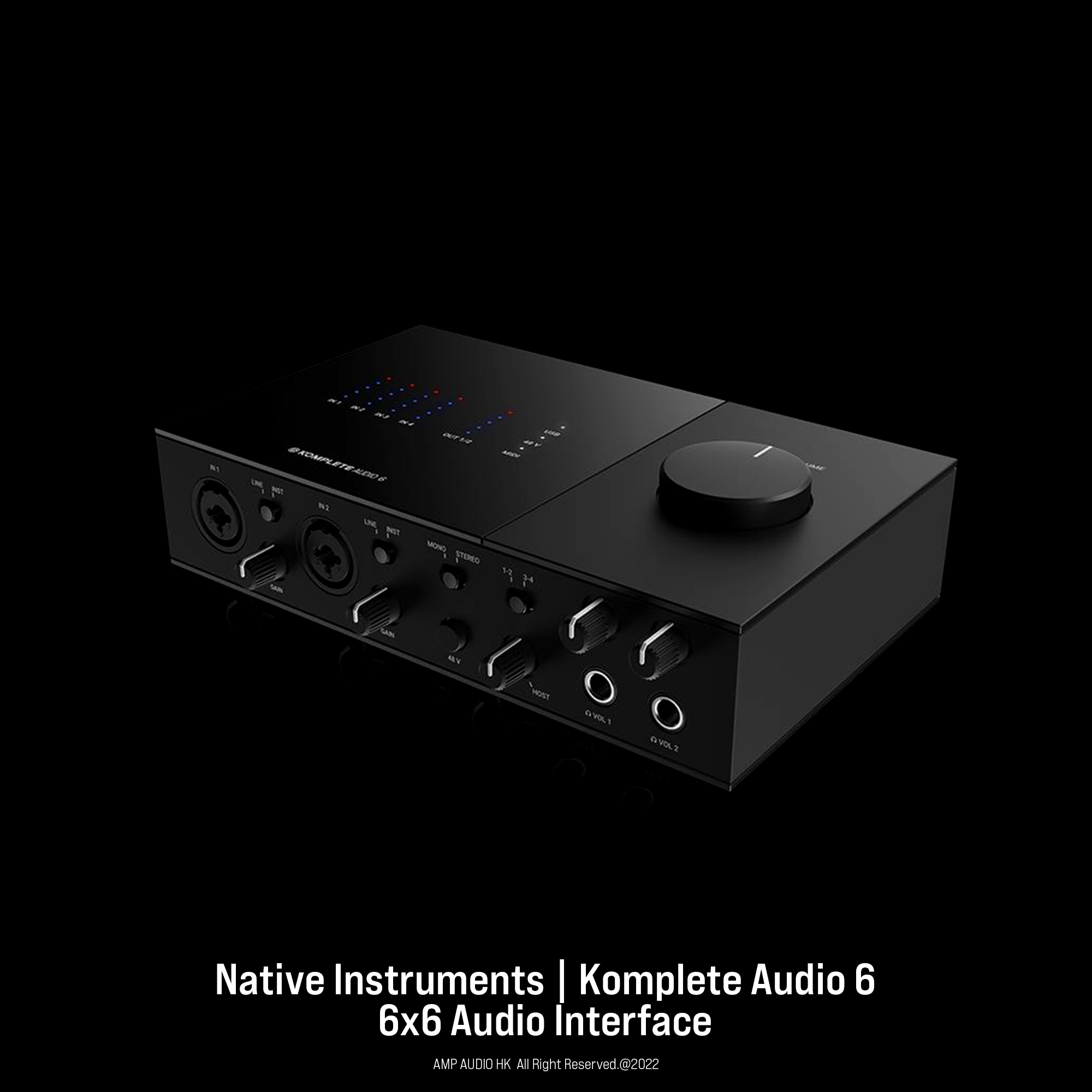 Native Instruments | Komplete Audio 6 | AMP Audio Hong Kong