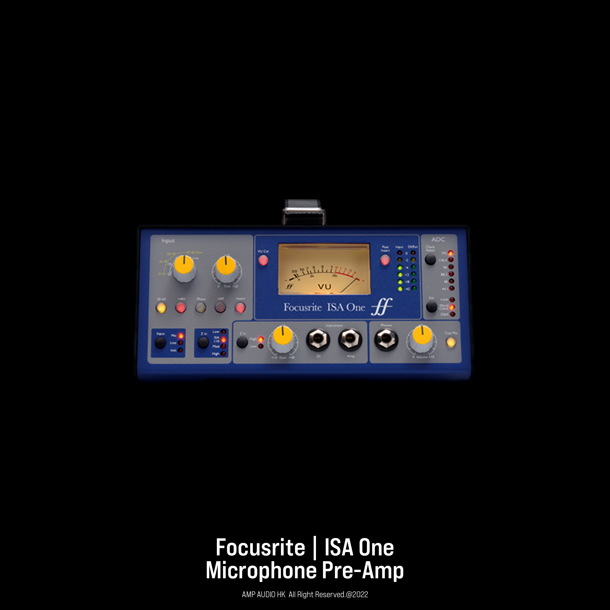 Focusrite | ISA One | Microphone Preamplifier | AMP Audio HK – AMP