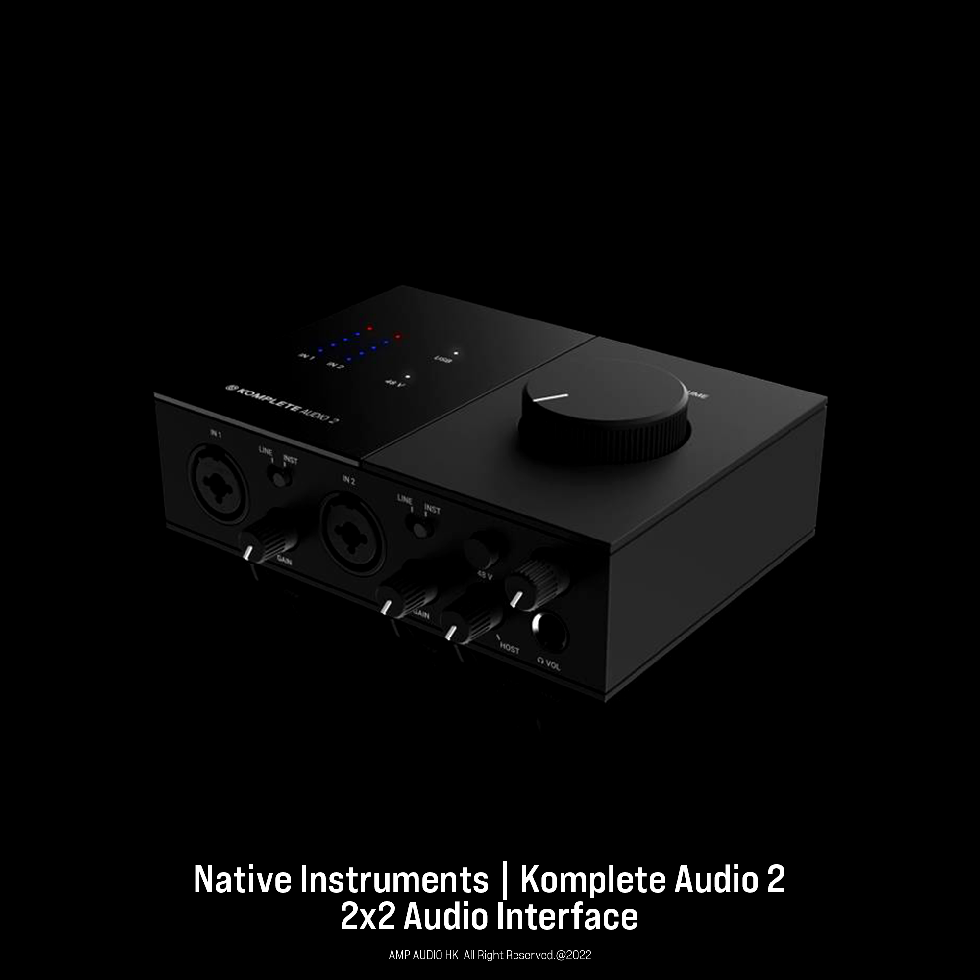 Native Instruments | Komplete Audio 2 | AMP Audio Hong Kong