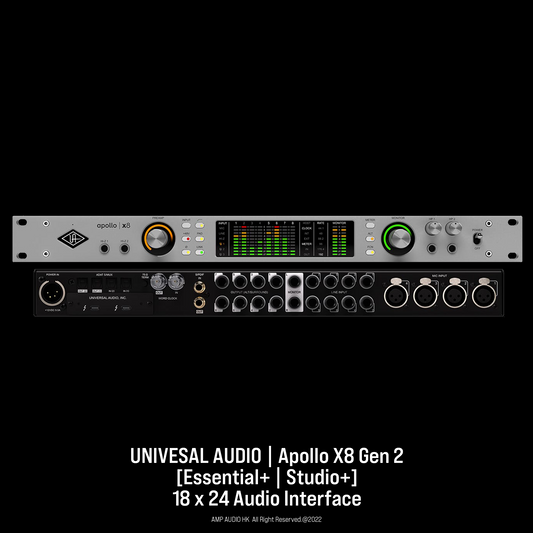 Universal Audio | Apollo X8 Gen2 [Essential+ | Studio+]