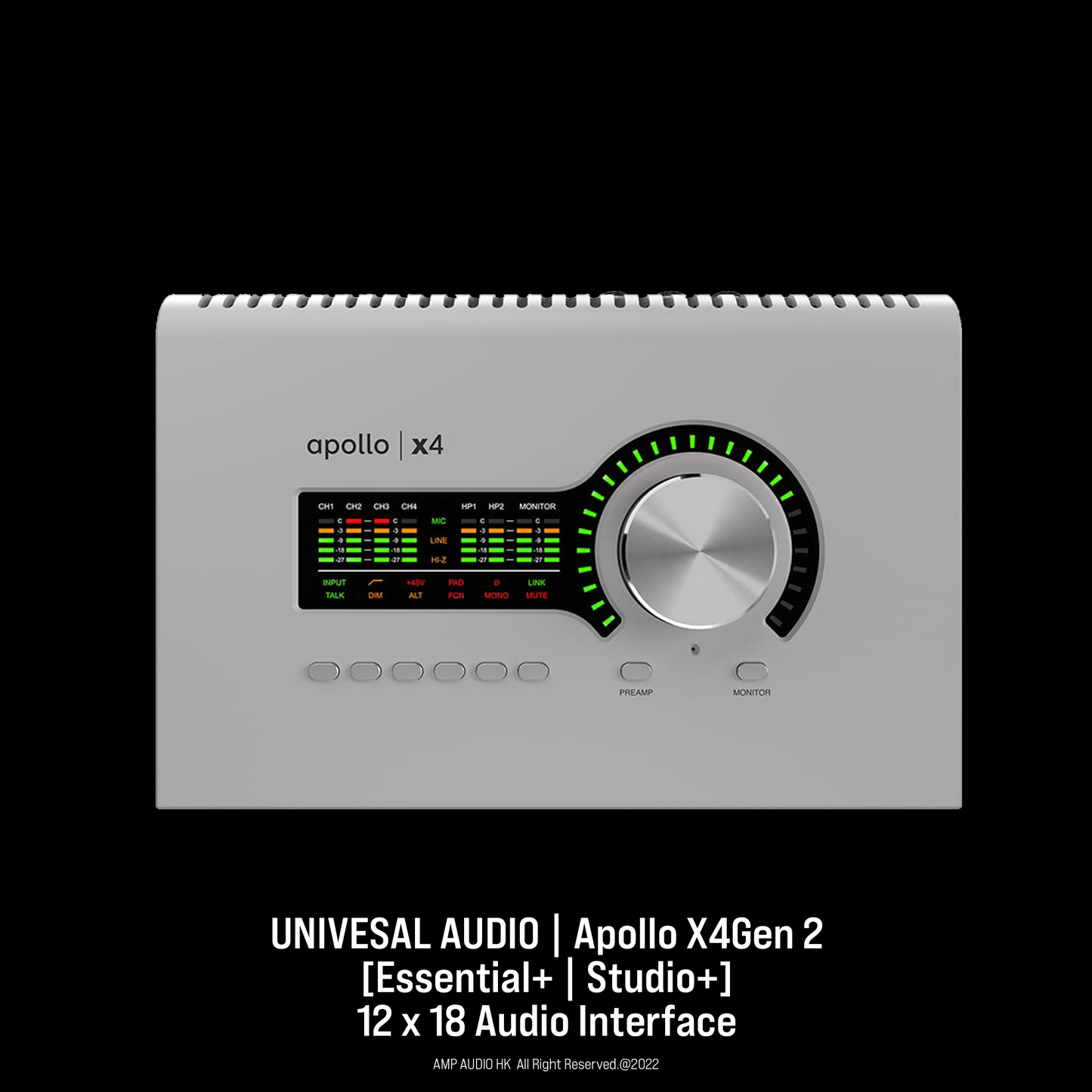 Universal Audio | Apollo X4 Gen2 [Essential+ | Studio+]