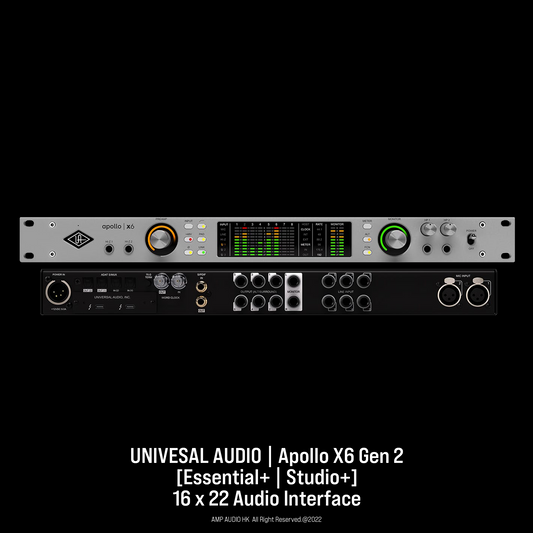 Universal Audio | Apollo X6 Gen2 [Essential+ | Studio+]