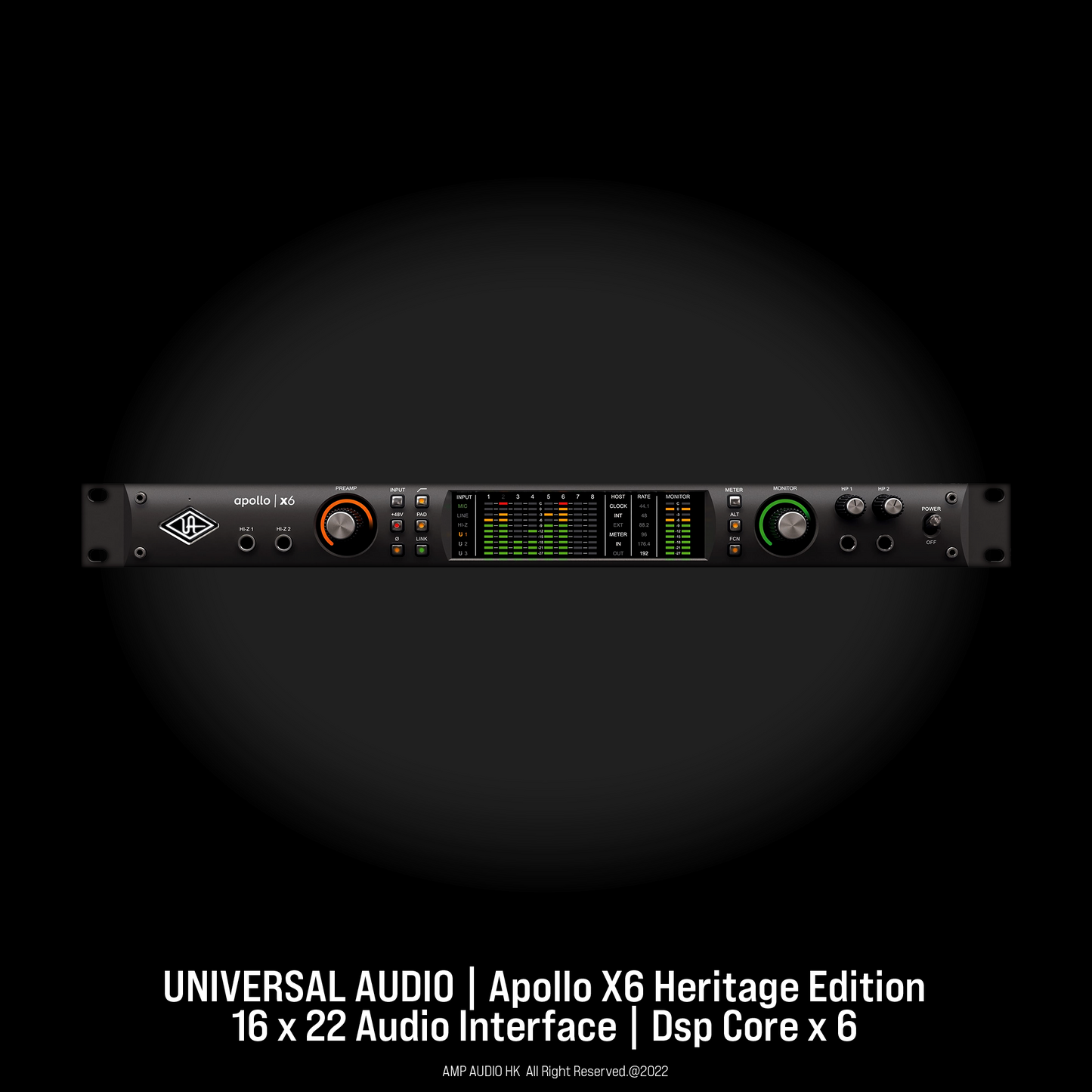 Universal Audio | Apollo X6 - AMP AUDIO