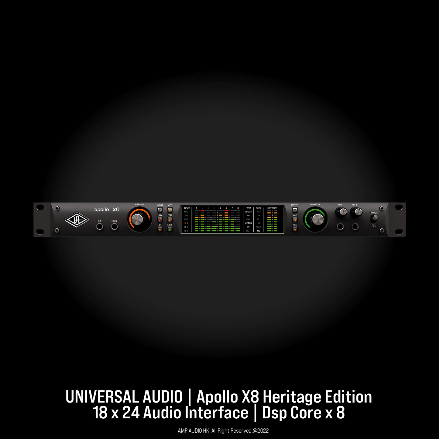 Universal Audio | Apollo X8 [Heritage Edition] - AMP AUDIO