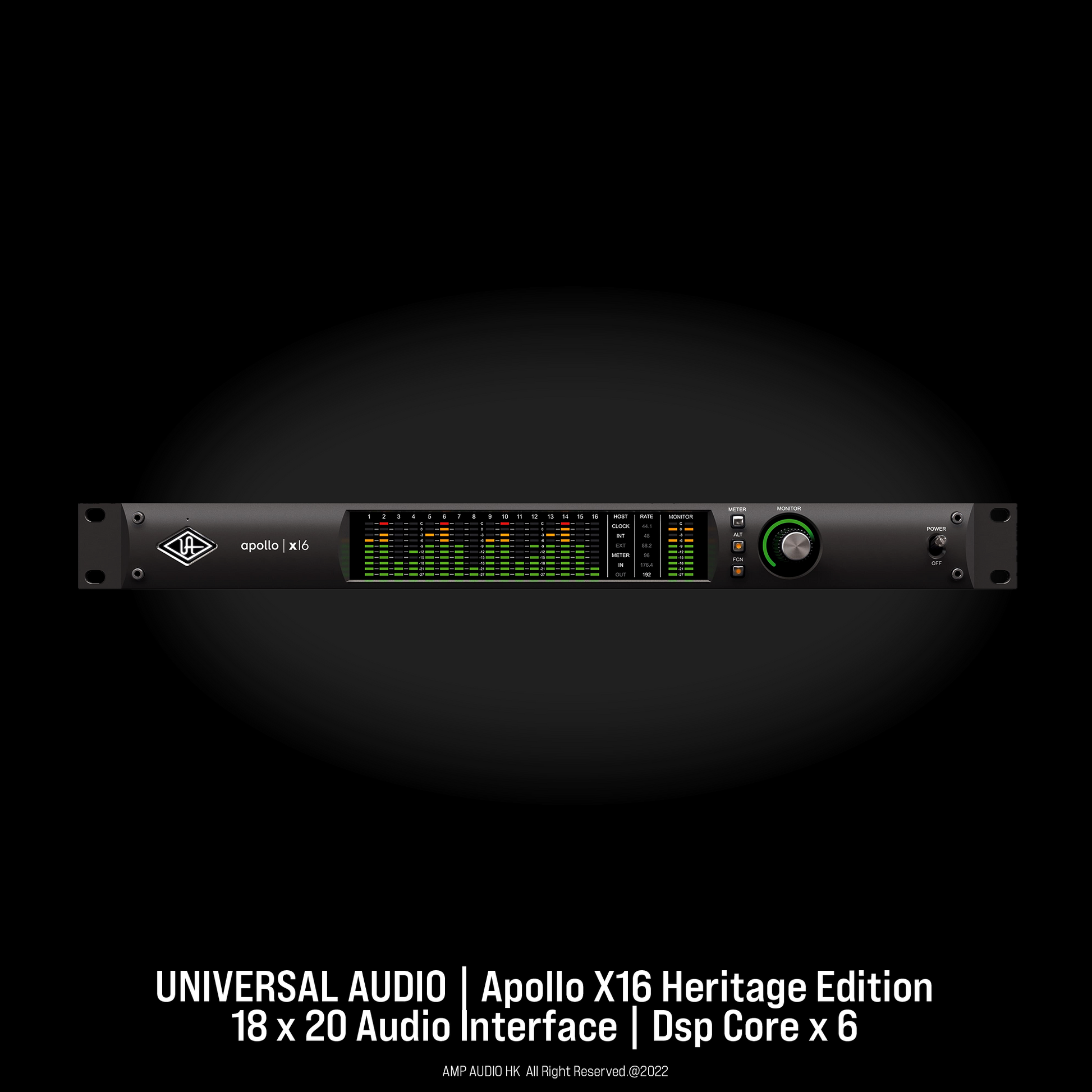 Universal Audio | Apollo X16 [Heritage Edition] - AMP AUDIO