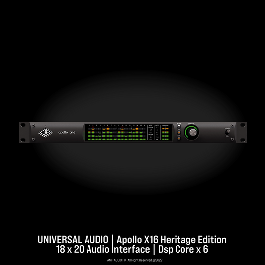 Universal Audio | Apollo X16 [Heritage Edition] - AMP AUDIO