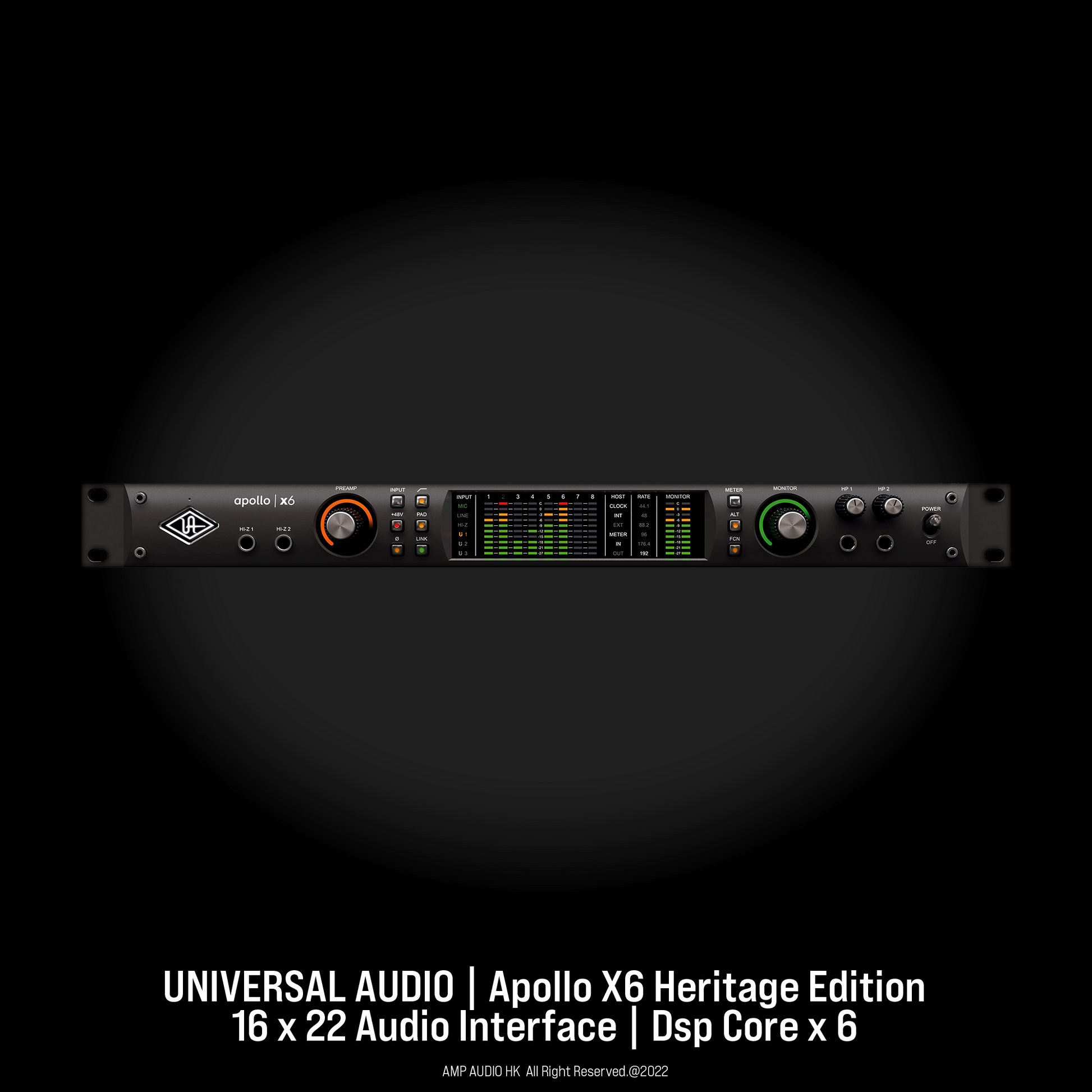 Universal Audio | Apollo X6 Heritage Edition - AMP AUDIO