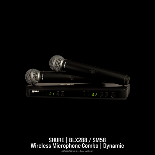 Shure | BLX288/SM58 - AMP AUDIO