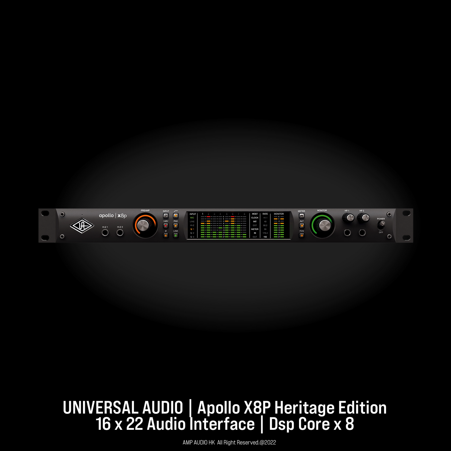 Universal Audio | Apollo X8P [Heritage Edition] - AMP AUDIO