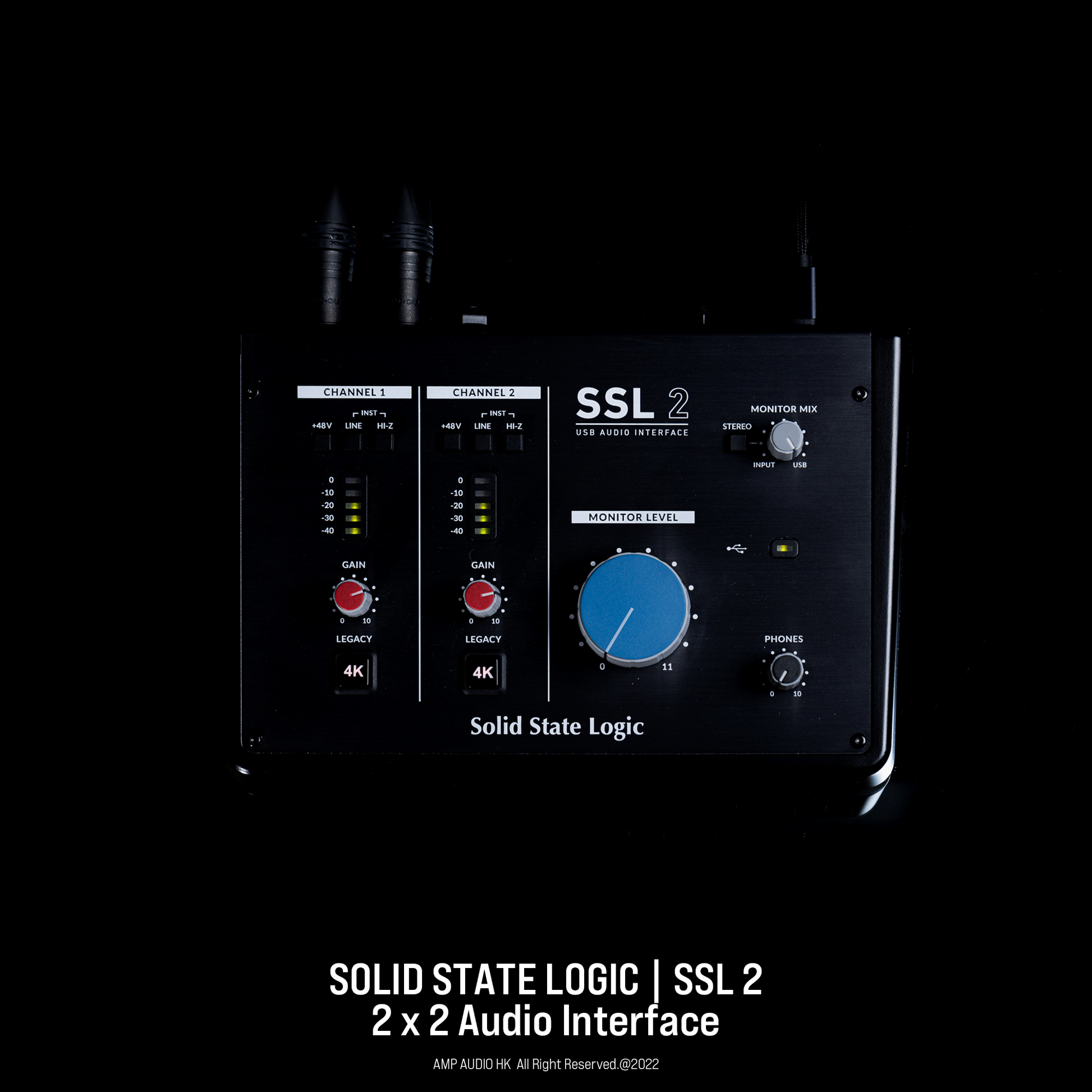 Solid State Logic | 2x2 Audio Interface | SSL 2 | Amp Audio HK 