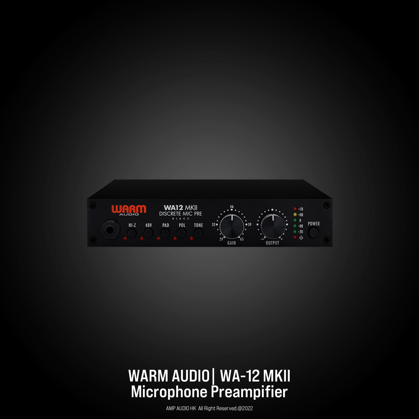 Warm Audio | WA-12 MKII Black