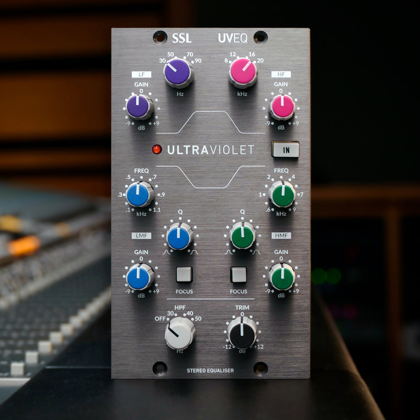 Solid State Logic | 500 Series Ultraviolet Stereo EQ - AMP AUDIO