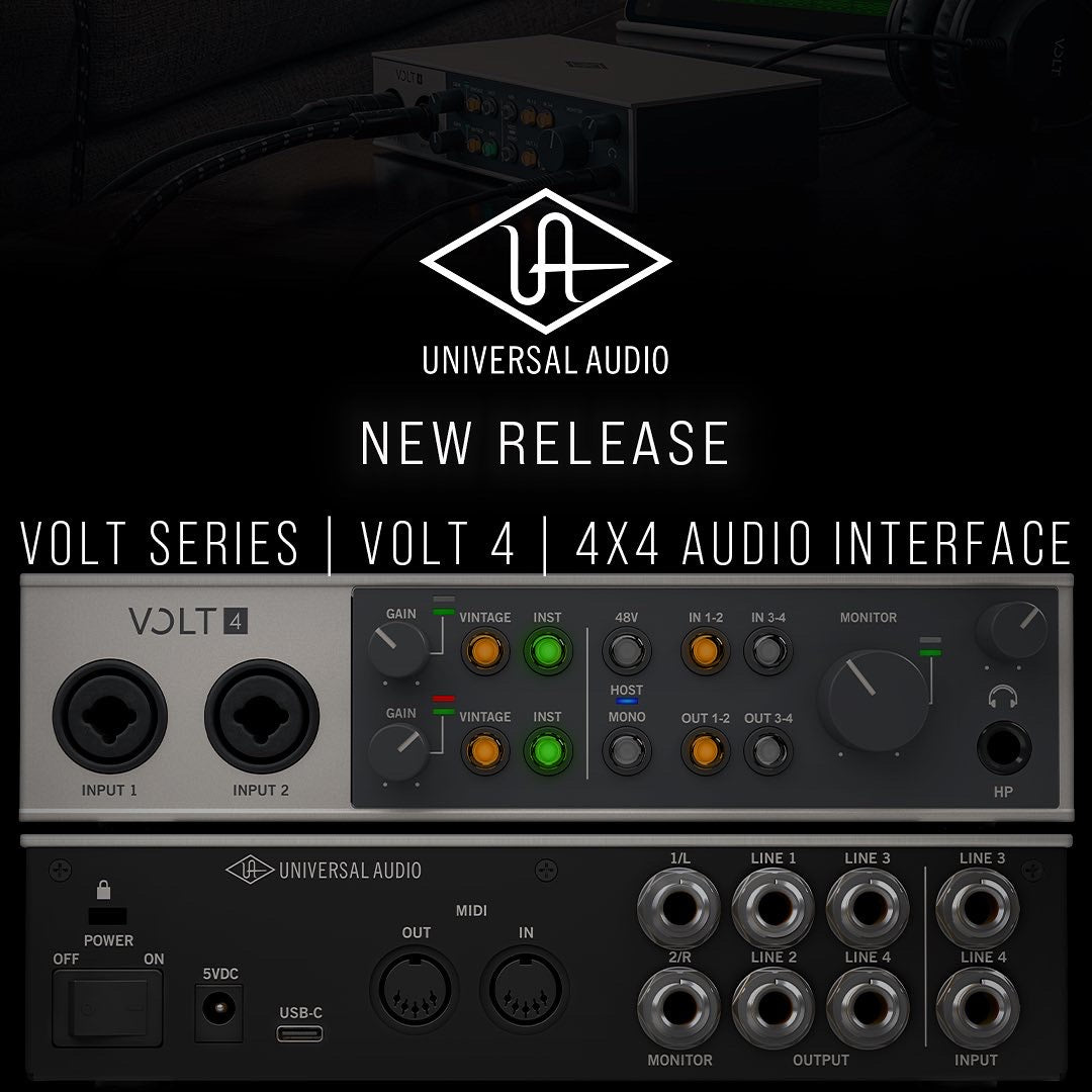 Universal Audio | Volt 4 - AMP AUDIO